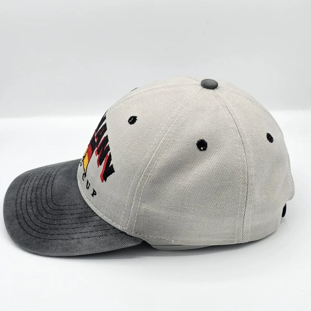 Germany Soccer Vintage 90s World Cup 98 Snapback Hat -Stitched On Logos